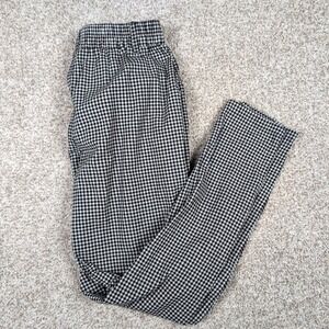 Urban Outfitters Gingham Checkered Pants‎ XS Tapered Leg High Rise Career